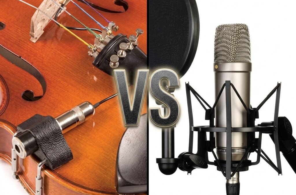 Mics vs Pickups