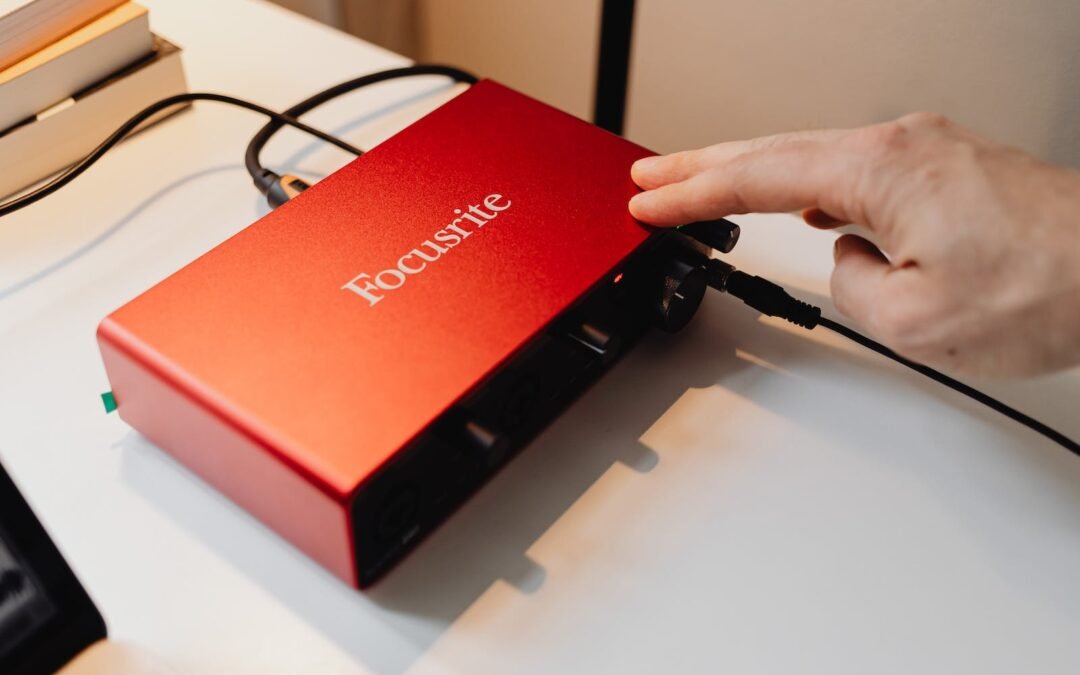 Fungsi dari audio interface atau soundcard