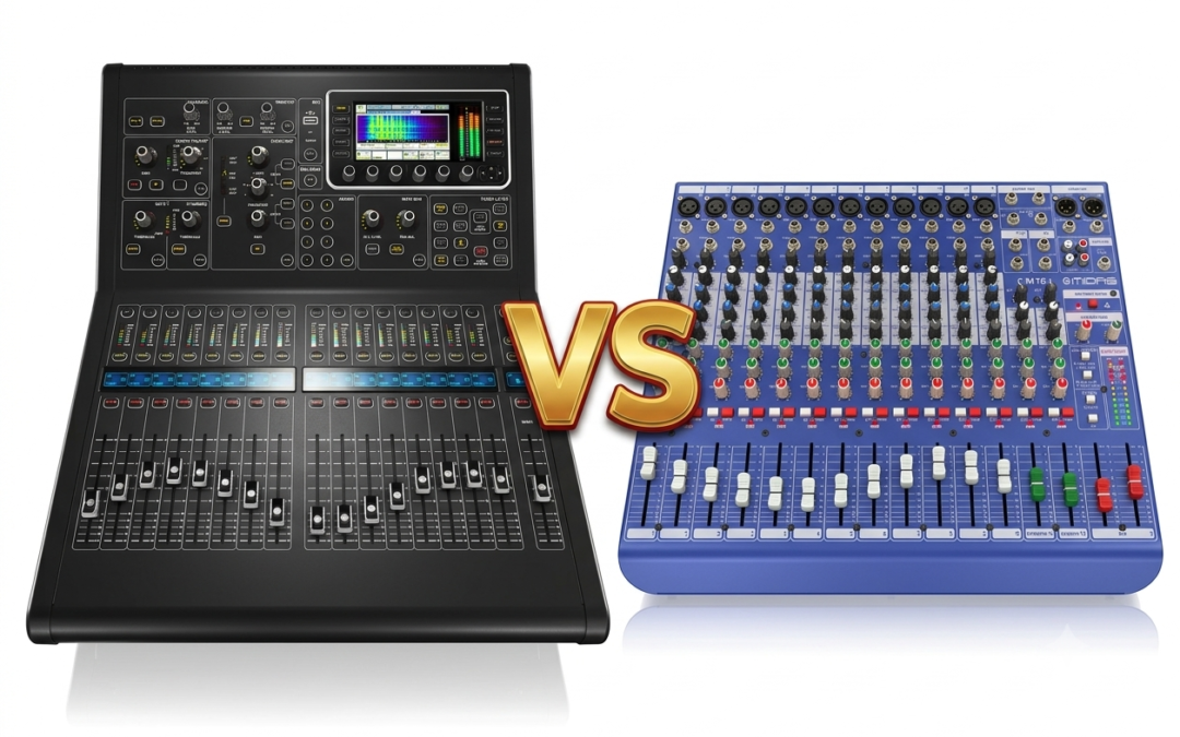 Analog vs Digital mixers