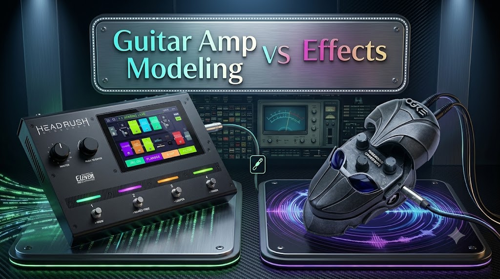 Ampli gitar modeling vs efek