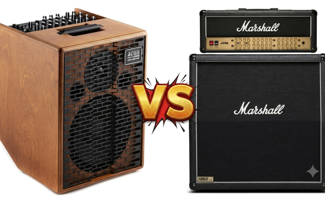 Acoustic vs Electric amps