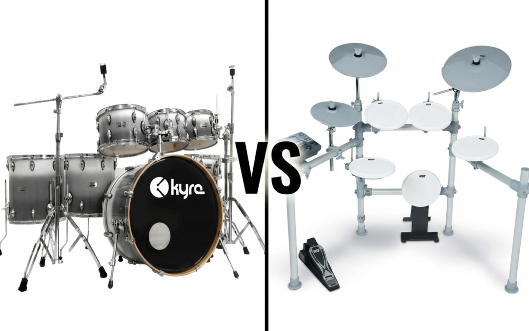 Electronic vs acoustic drums