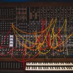 black and white audio mixer