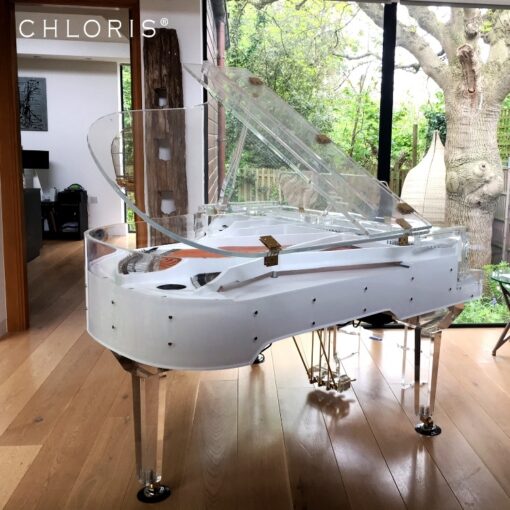 Chloris Custom Transparent Grand Piano HG-186A - Image 2