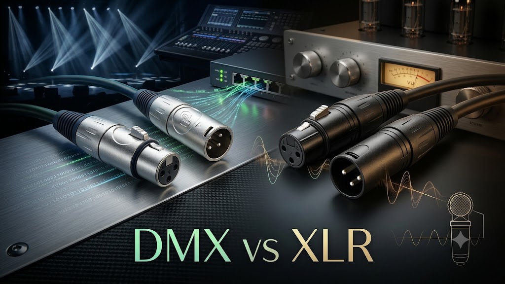 XLR vs DMX: Apa Perbedaannya?