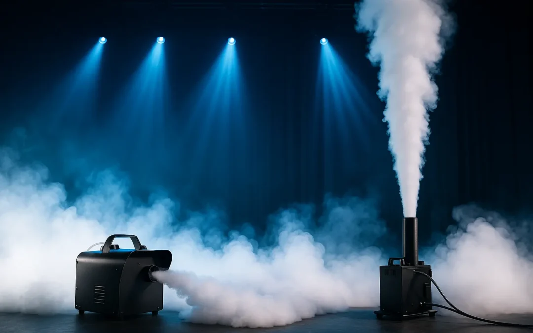 Penjelasan mengenai low-laying fog machine