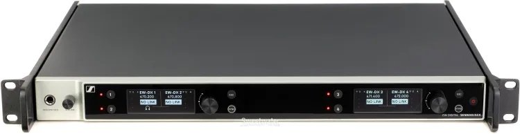 Sennheiser EW-DX EM 4 Dante Wireless 4 Channel + 4 Mic Handheld MMD 835 Bundle - Image 2