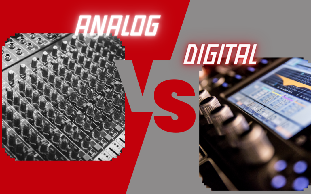 Mixer lighting digital vs mixer lighting analog