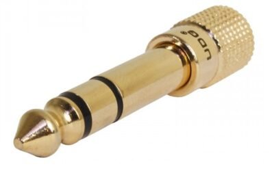 UDG Ultimate Headphone Jack Adapter Plug 3.5mm (1/8”) To 6.35mm (1/4”)