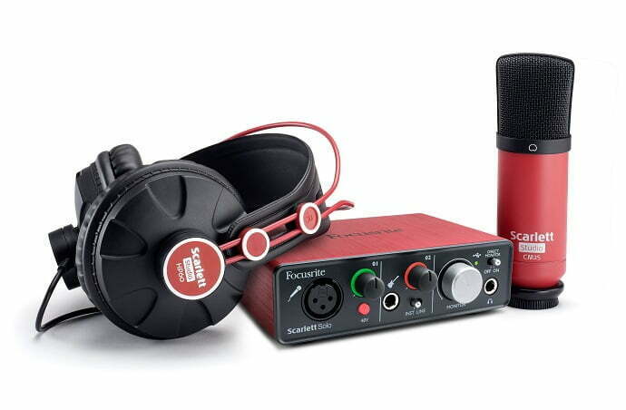 Focusrite Scarlett Solo Studio Pack 2nd Gen | LEGATO Music Center -  Jakarta, Indonesia