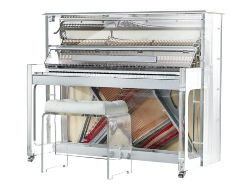 Chloris Custom Transparent Upright Piano HU-125A