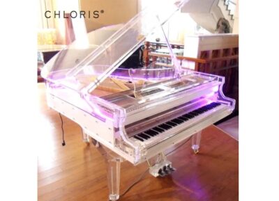 Chloris Custom Transparent Grand Piano HG-168A