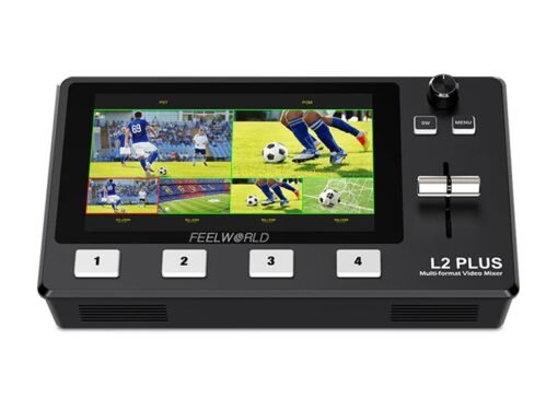 Feelworld L2 PLUS Multi Camera Video Mixer Switcher 5.5"