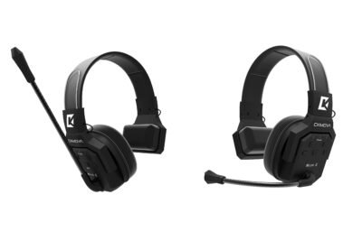 CKMOVA Full Duplex Wireless Intercom System - Single Ear Headset