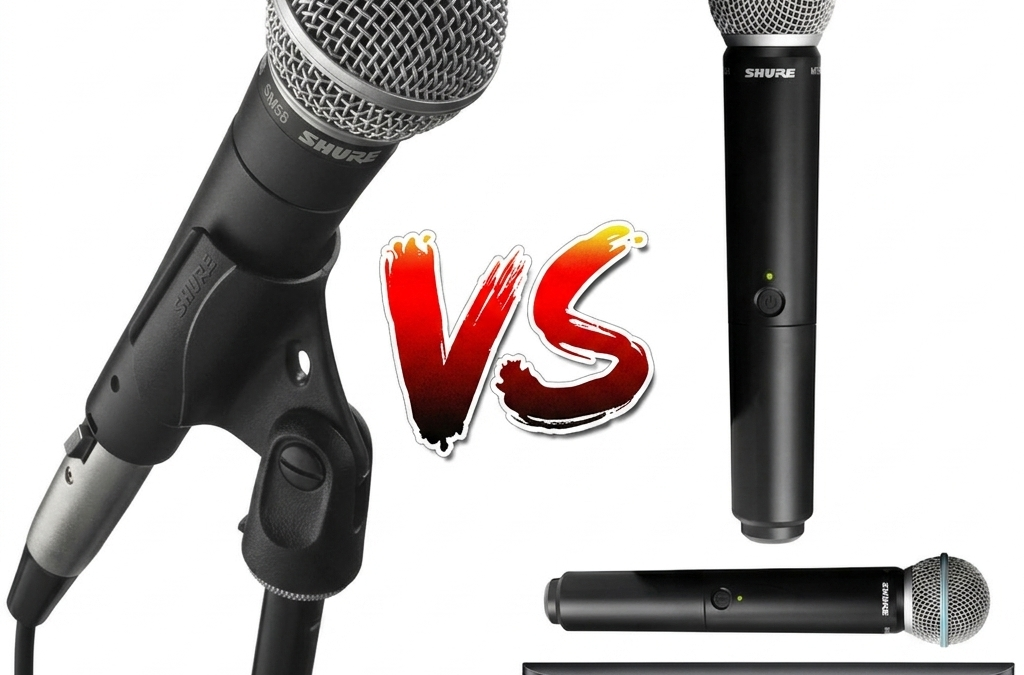 Wireless vs wired microphones
